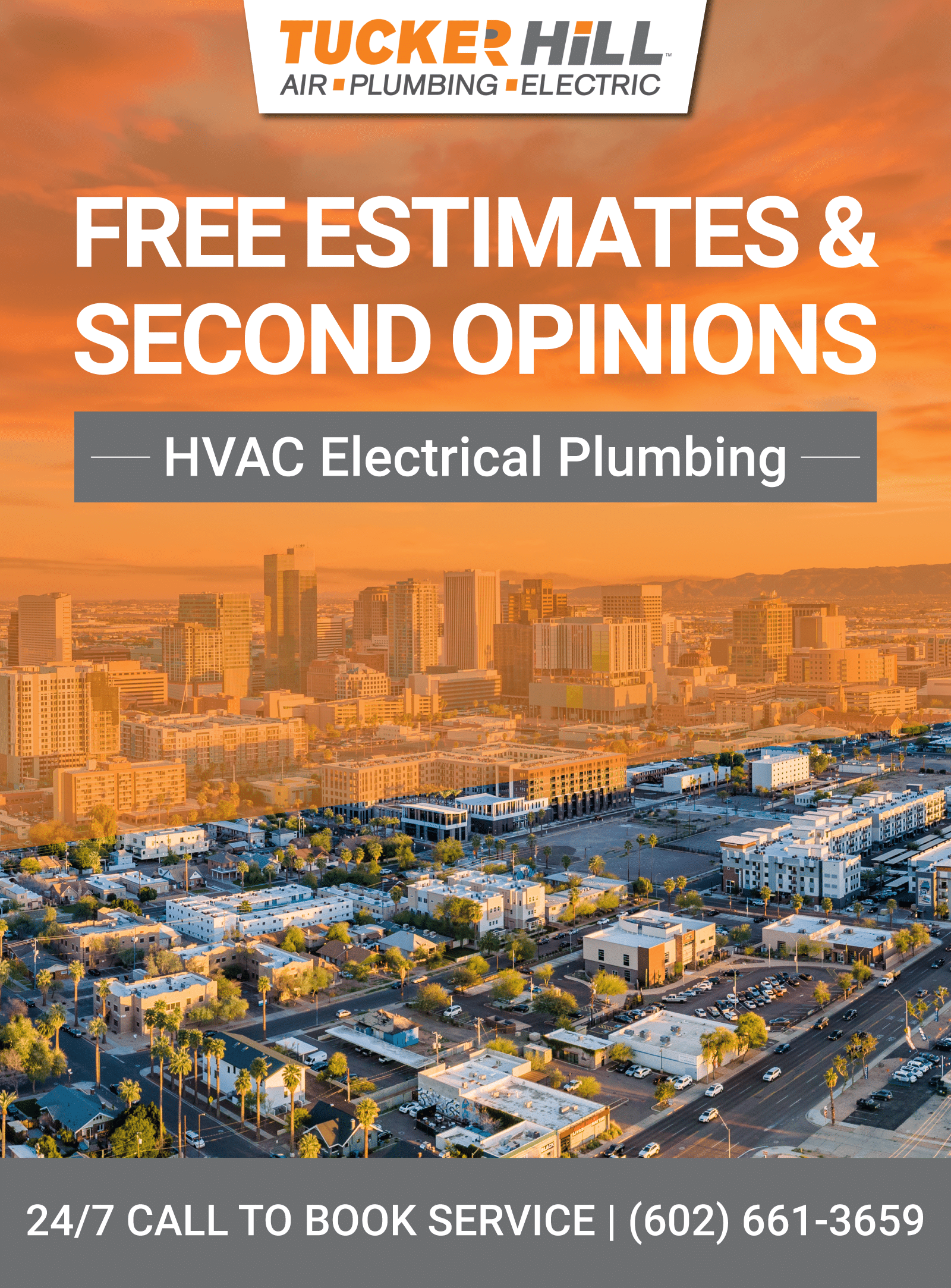 Tucker Hill service van and team